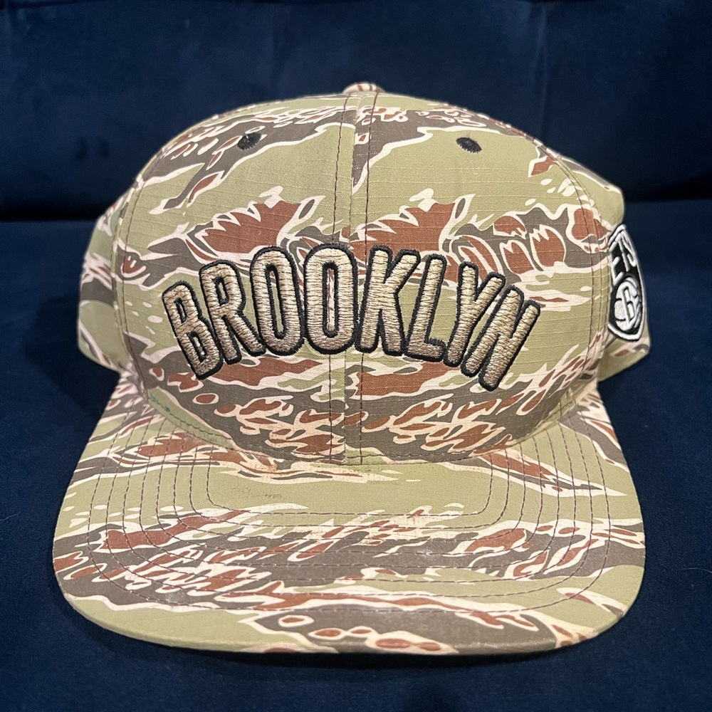 Brooklyn Camouflage Mitchell & Ness Nets Snap Back